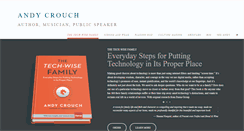 Desktop Screenshot of andy-crouch.com